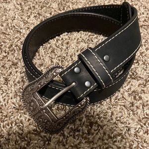 Size SM Ariat genuine leather belt minor use